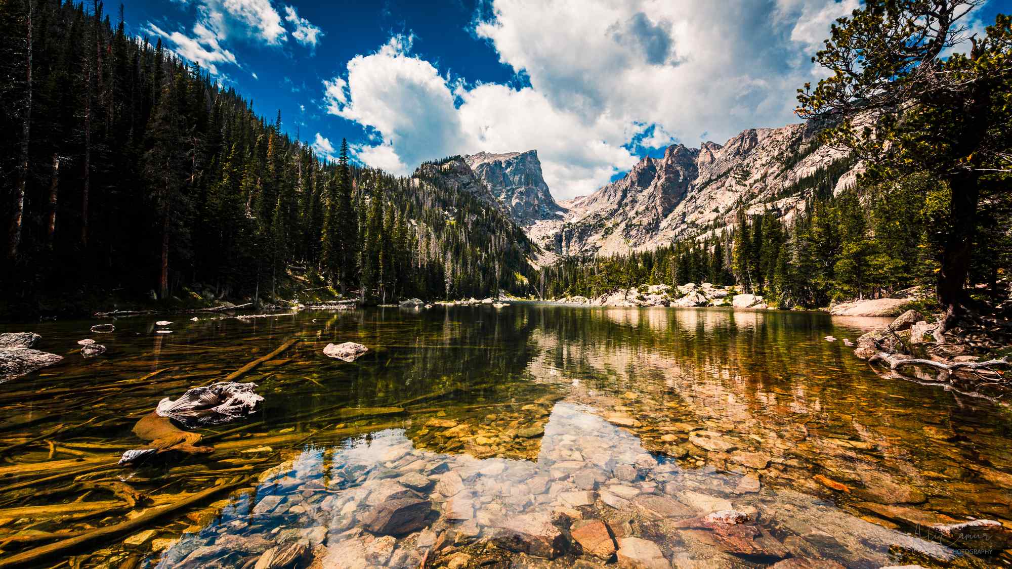 Dream Lake, Rocky Mountain National Park, Colorado — limited edition fine art metal print